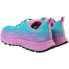 Inov-8 Trailfly Speed Womens Aqua/Purple Running Shoes (Wide Fit)