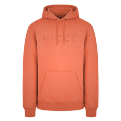 Nicce Mercury Mens Orange Hoodie