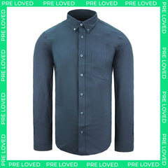 Ben Sherman Oxford Mens Navy Shirt - Marks