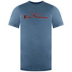 Ben Sherman Logo Mens Blue T-Shirt