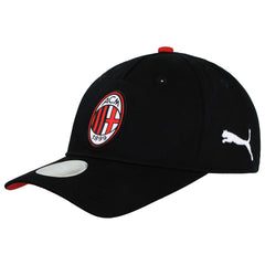 Puma A.C Milan Team Mens Black Cap