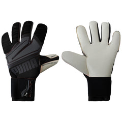 Puma Ultra Grip 1 Hybrid Pro Mens Black/White Goalkeeper Gloves