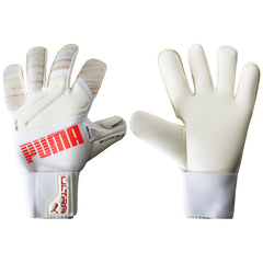 Puma Ultra Grip 1 Hybrid Pro Mens White Goalkeeper Gloves