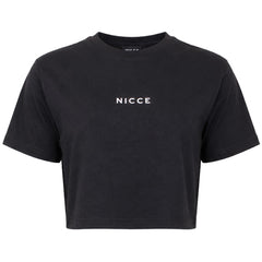 Nicce Mini Dia Womens Black Crop Top