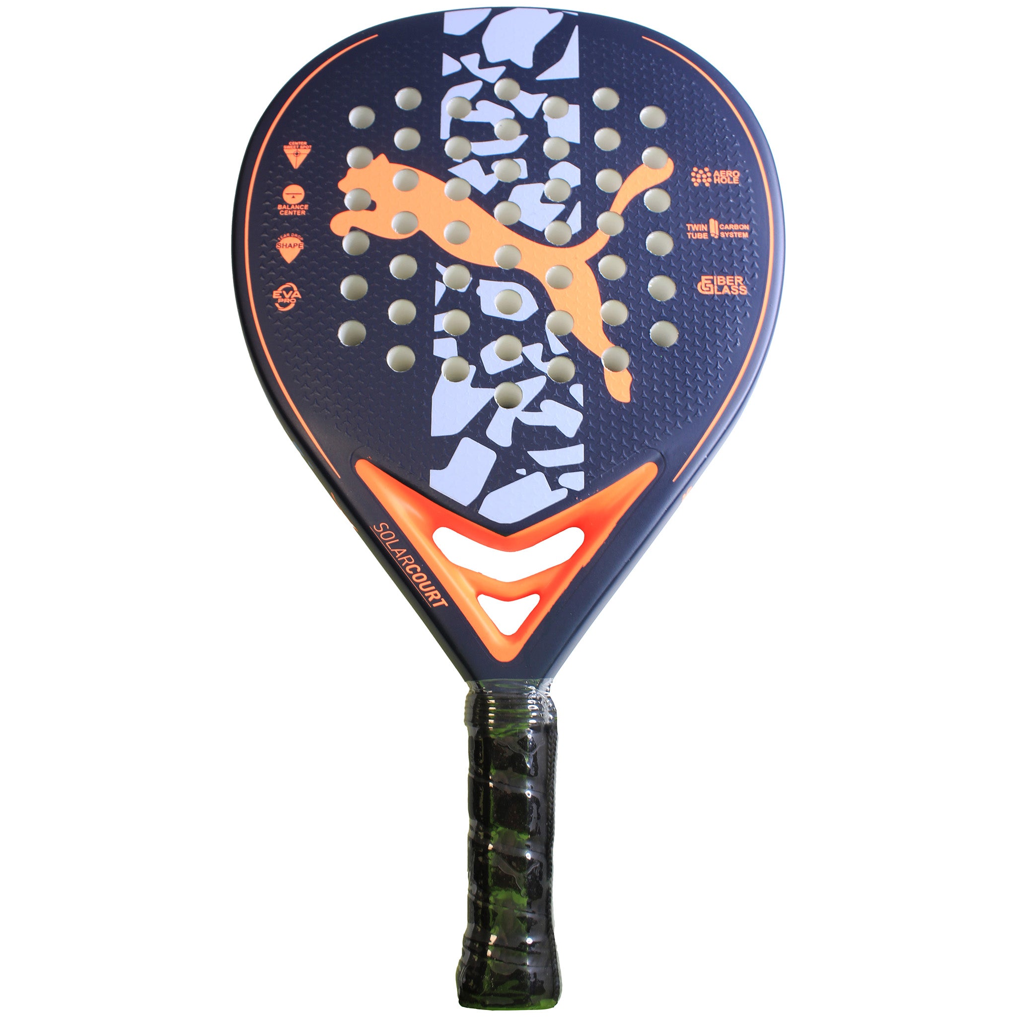 Puma SolarCOURT Adults Navy Padel Racket – Sport It First