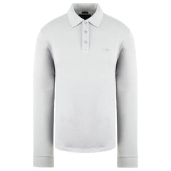 Armani Jeans Muscle Fit Mens Grey Polo Shirt