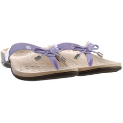 Vionic Bellaii Womens Purple Flip-Flops