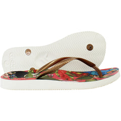 Vionic Printed Womens Multicolour Flip-Flops
