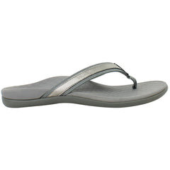 Vionic Islander Womens Grey Flip-Flops