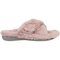 Vionic Relax Plush Womens Pink Slippers