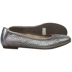Vionic Robyn Perf Met Womens Silver Shoes