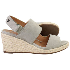 Vionic Brooke Sde Womens Grey Wedges