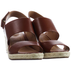 Vionic Brooke Womens Brown Wedges