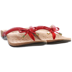 Vionic Bellaii Womens Red Flip-Flops
