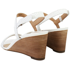 Vionic Emmy Womens White Wedges