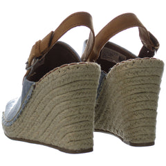 Toms Monica Womens Denim Wedges