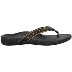 Vionic Tide Vanessa Womens Black Flip-Flops