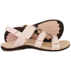 Vionic Rest Amber Snake Womens Pink Sandals
