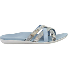 Vionic Dava Womens Blue Sliders