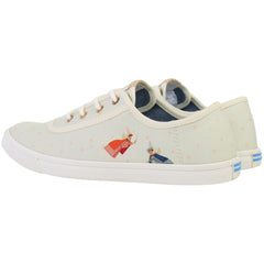 Toms x Disney Carmel Fairy Godmother Womens White Plimsolls
