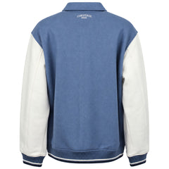 Converse Retro C Varsity Mens Blue Bomber Jacket