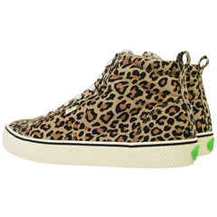 Cariuma OCA High Stripe Leopard Print Unisex Brown Plismolls