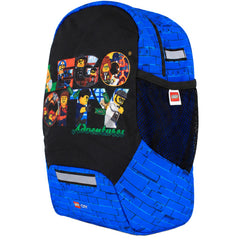 Lego 10L City Police Adventure Kids Black/Blue Backpack