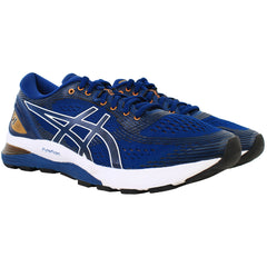 Asics Gel-Nimbus 21 Mens Blue Running Shoes
