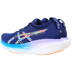 Asics Gel-Nimbus 25 Lite-Show Mens Navy Running Shoes