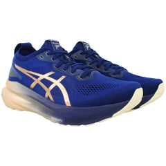 Asics Gel-Kayano 31 Platinum Mens Navy Running Shoes
