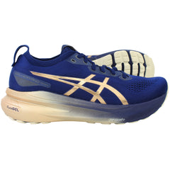 Asics Gel-Kayano 31 Platinum Mens Navy Running Shoes