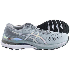 Asics Gel-Kayano 28 Mens Grey Running Shoes