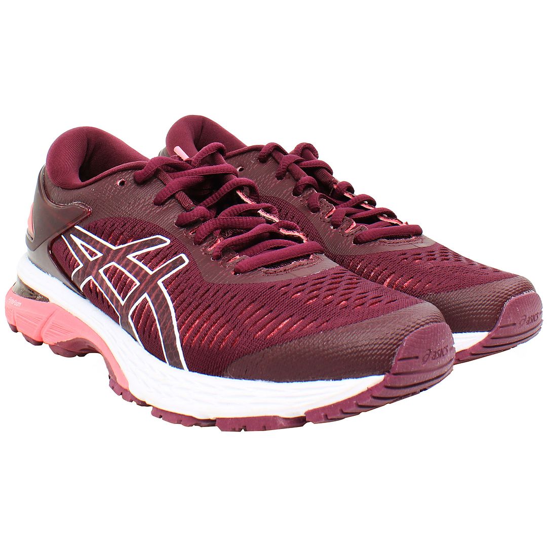 Asics Gel Kayano 25 Womens Pink Running Trainers