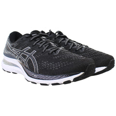 Asics Gel-Kayano 28 Womens Black/White Running Shoes
