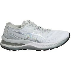 Asics Gel-Nimbus 23 Platinum Womens White Running Shoes