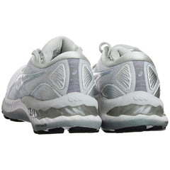 Asics Gel-Nimbus 23 Platinum Womens White Running Shoes