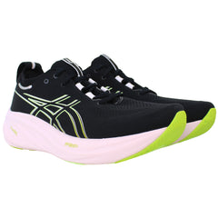 Asics Gel-Nimbus 26 Womens Black Running Shoes