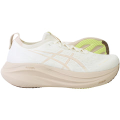 Asics Gel-Nimbus 27 Womens Beige Running Shoes