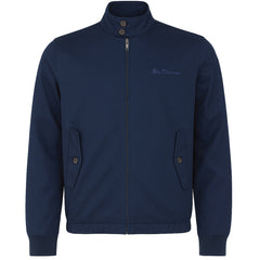Ben Sherman Signature Mens Dark Navy Harrington Jacket