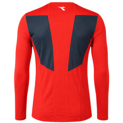 Diadora Logo Mens Red Top