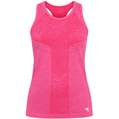 Diadora Seamless Womens Pink Vest
