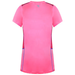 Diadora Running Womens Pink T-Shirt