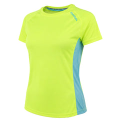 Diadora Eventi Womens Yellow T-Shirt