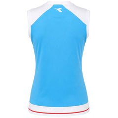Diadora Clay Womens Blue Vest