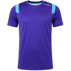 Diadora Run Mens Blue T-Shirt