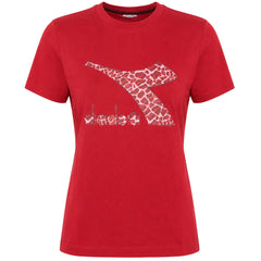 Diadora Lush Womens Red T-Shirt