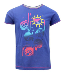 Diadora Graphic Kids Blue T-Shirt
