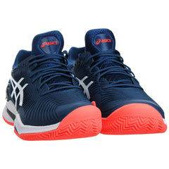 Asics Court FF 2 Clay Mens Navy Tennis Shoes