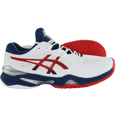 Asics Court FF 2 Mens White Tennis Shoes