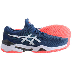 Asics Court FF 2 Mens Blue Tennis Shoes